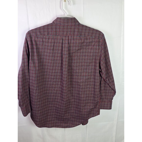 Polo‎ Ralph Lauren 16.5 -32/33  Red Plaid Classic Fit Button Down Shirt - Picture 4 of 8